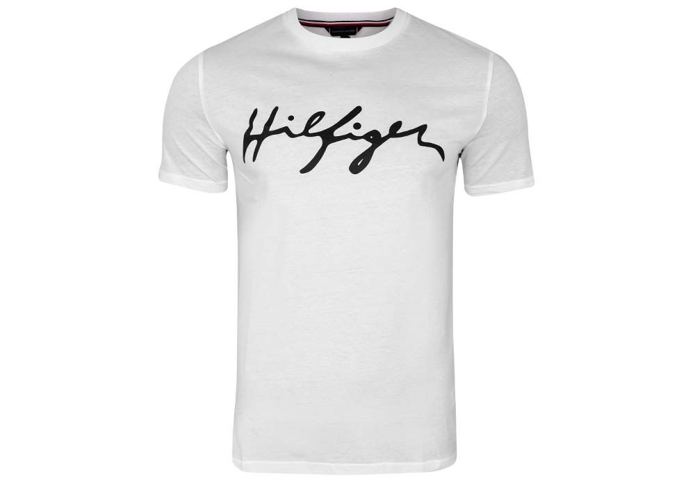 

Tommy Hilfiger Koszulka Męska T-shirt White r. M