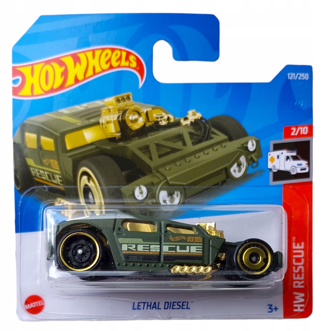 HW HOT WHEELS LETHAL DIESEL HW RESCUE 2022