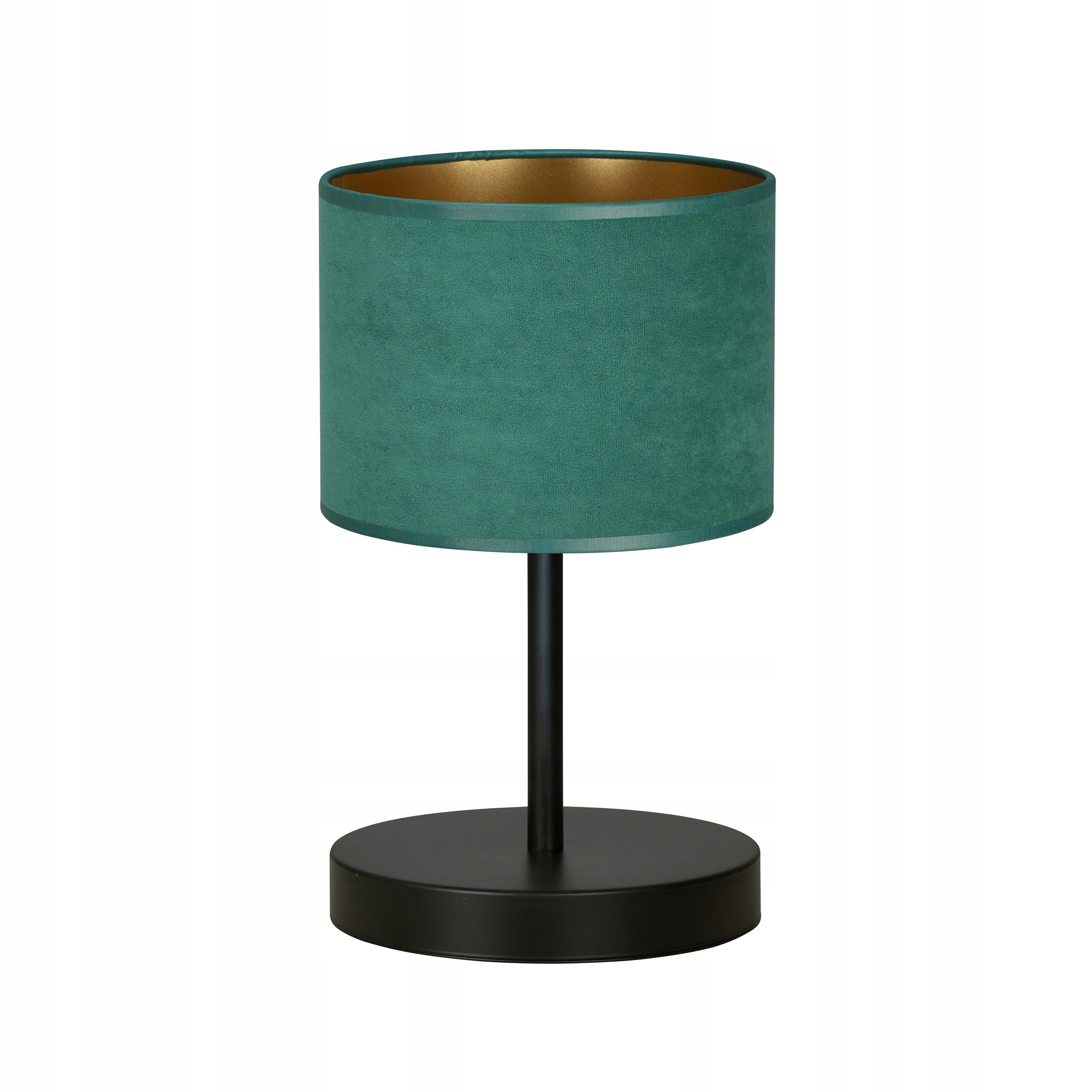 noční lampa do ložnice na noční stolek tyrkysová/zeleň Hilde LN1 Bl E27