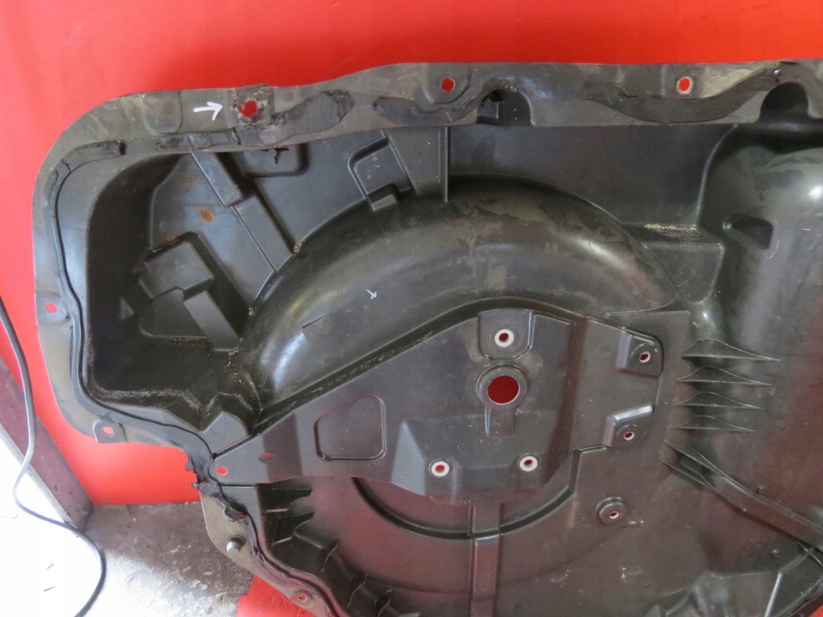 RENAULT GRAND SCENIC 3 III floor sump boot 7-OSOBOWY