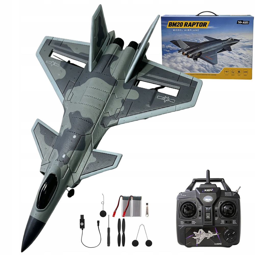 Den dětí dárek pro chlapce Rc letadlo vojenská stíhačka 1:72