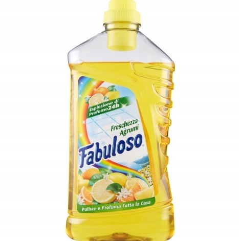 Levně 4X Tekutý přípravek na podlahy Pavimenti Freschezza Limone 950 ml Fabuloso