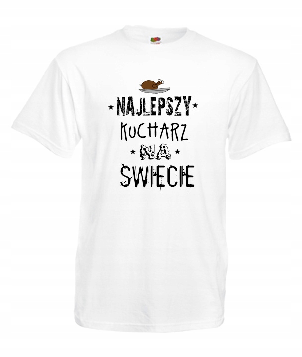 

L Koszulka Męska Kucharz Szef Kuchni Gotowanie