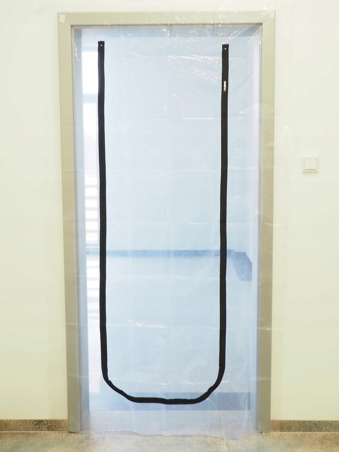 KURTYNA PRZECIWPYŁOWA DRZWI REMONTOWE BUDOWLANE 120 x 220cm FOLIA OCHRONNA Waga produktu z opakowaniem jednostkowym 0.5 kg