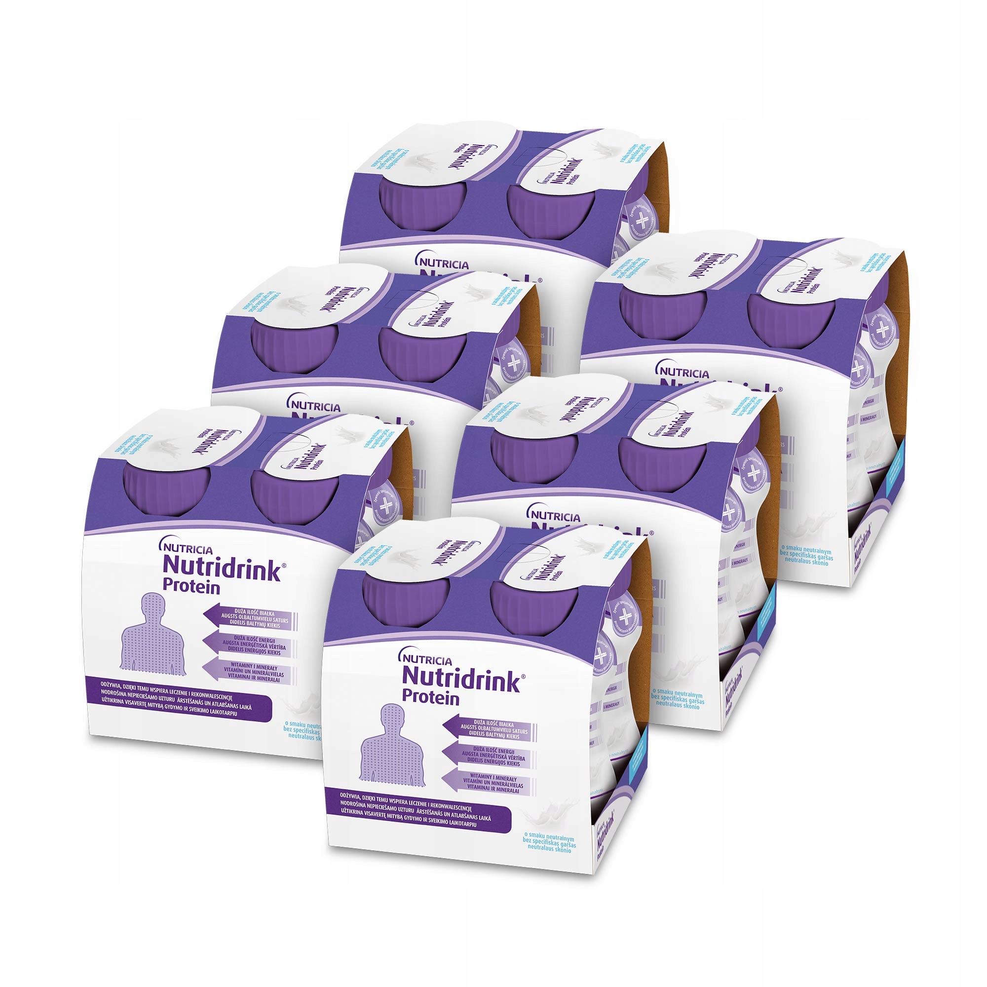 Nutridrink Protein neutralny Zestaw 24x125ml