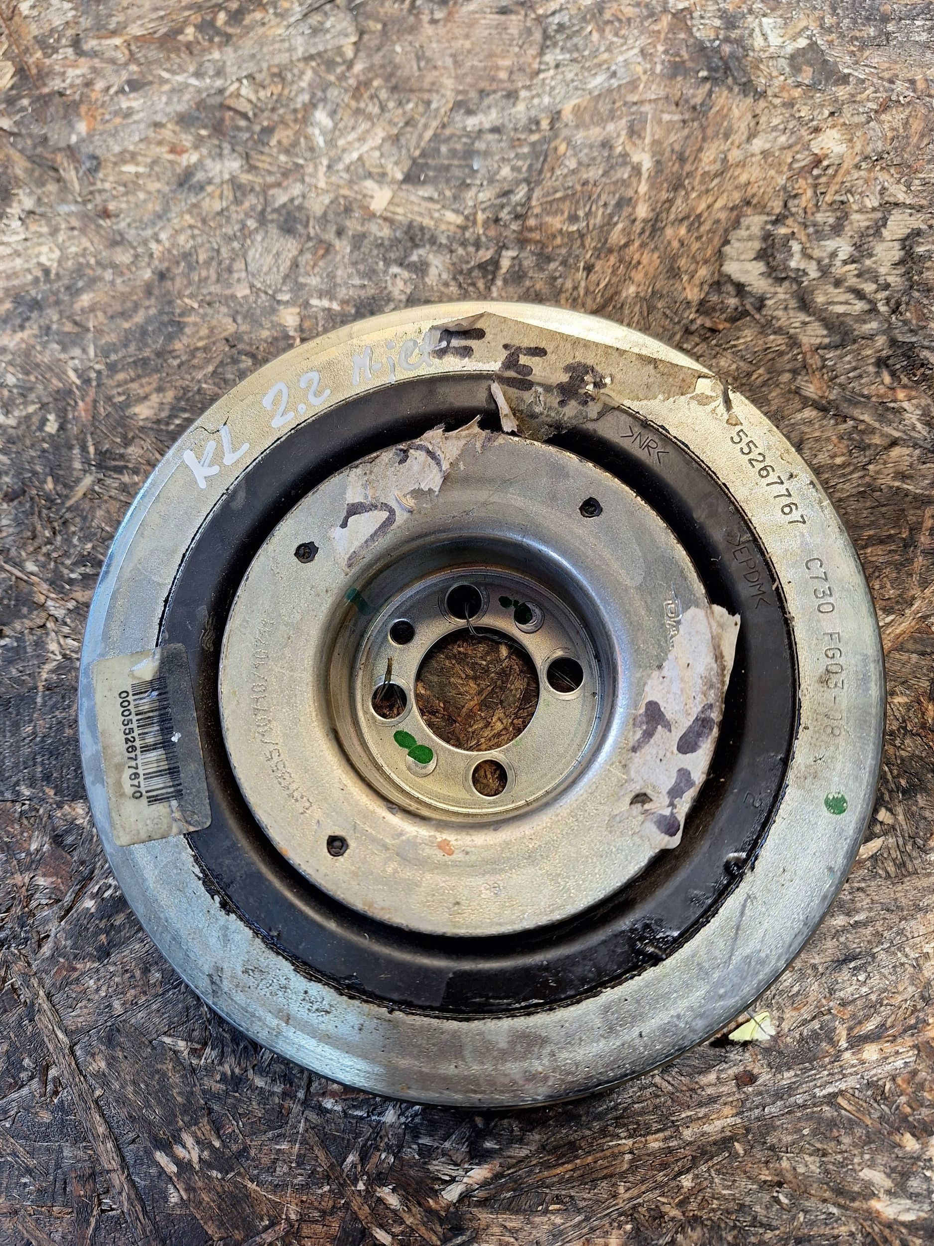 pulley 55267767 JEEP CHEROKEE KL 14- 2.2 D