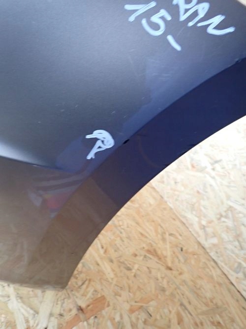 VW TOURAN 15- front bumper front