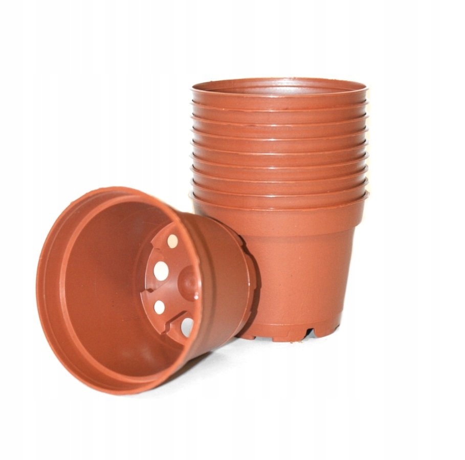 

Doniczki produkcyjne okrągłe Teku 7cm Brąz 10szt.