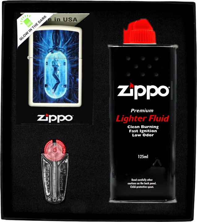 Zestaw Zippo Zapalniczka Tube Woman Design prezentowy*nr1