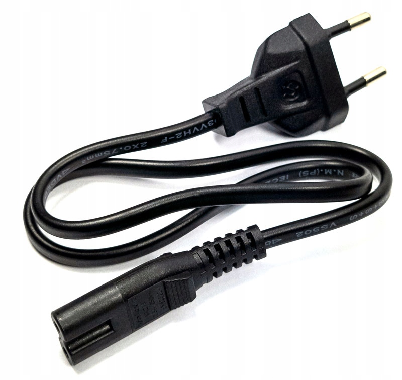 

Kabel Przewód Sieciowy Zasilający Ósemka 0,5m Ce