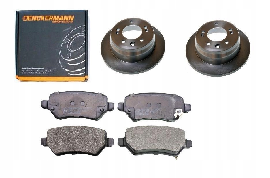 Kotouče Hyundai I30 II Zadní 262MM Sada.