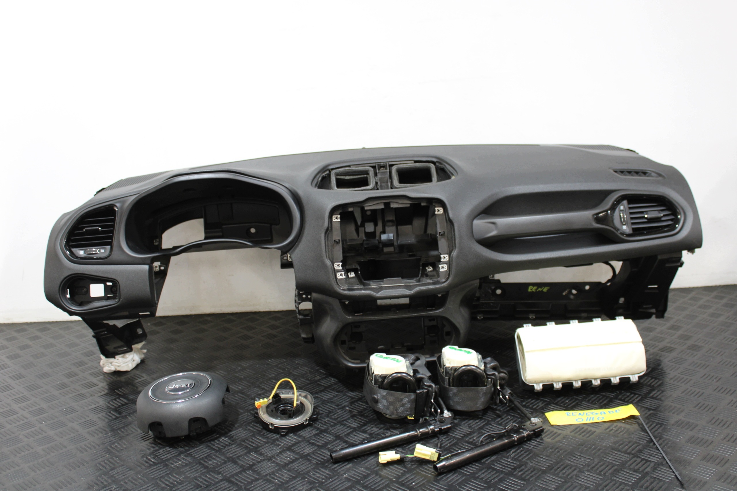 dashboard console airbag airbags JEEP RENEGADE