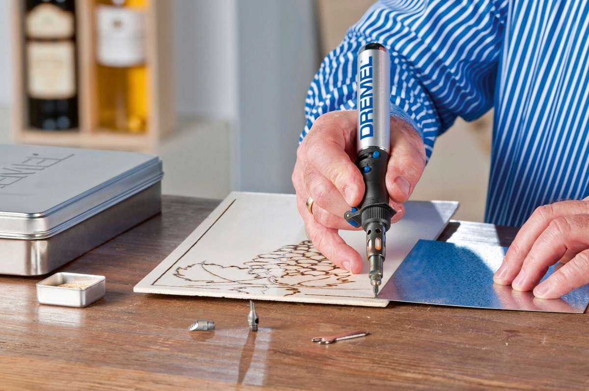 Zestaw 4 grotów do pirografii 204 VERSATIP DREMEL Typ grota do lutownic gazowych