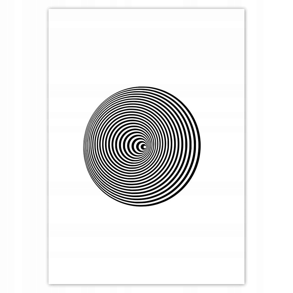 

Plakat 50x70 Abstrackja czarnobiała