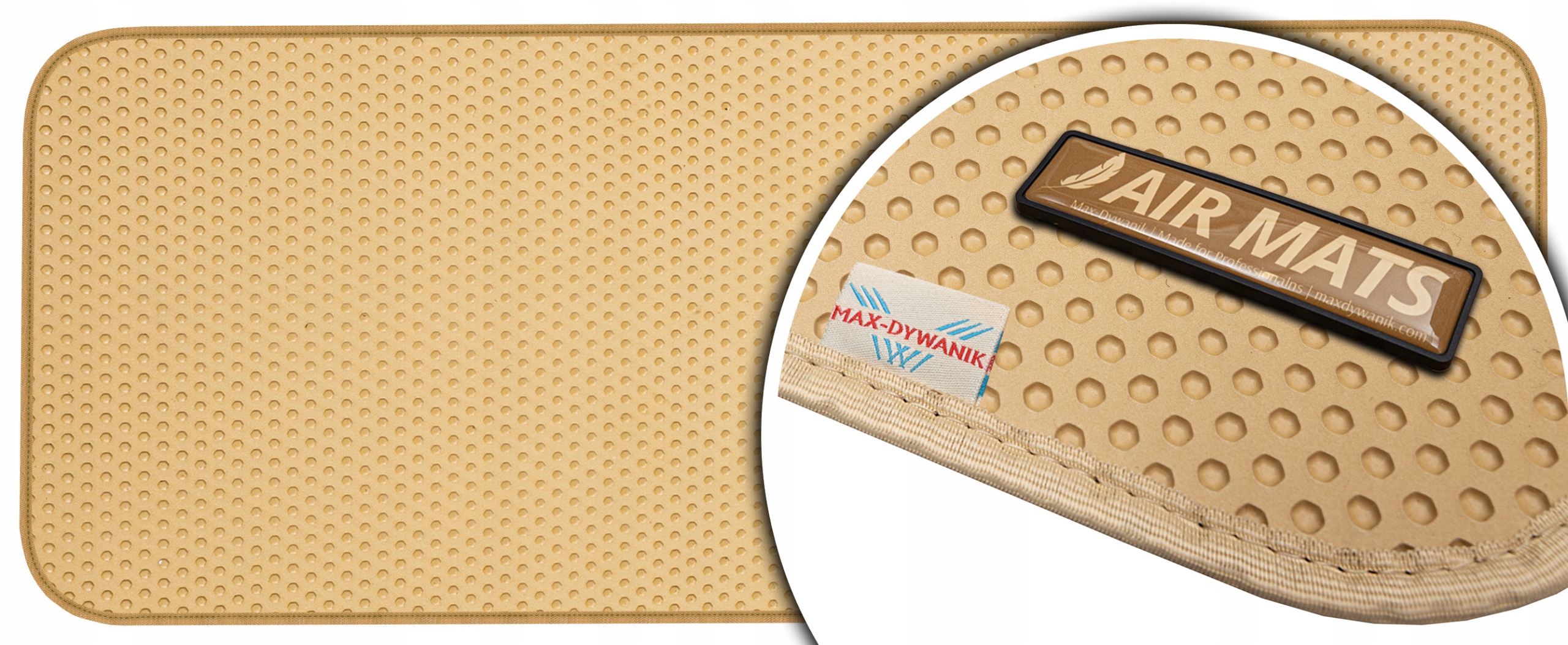 Smart Fortwo I Hatchback 1999-2007 Béžová rohož do kufru Eva Air Mats