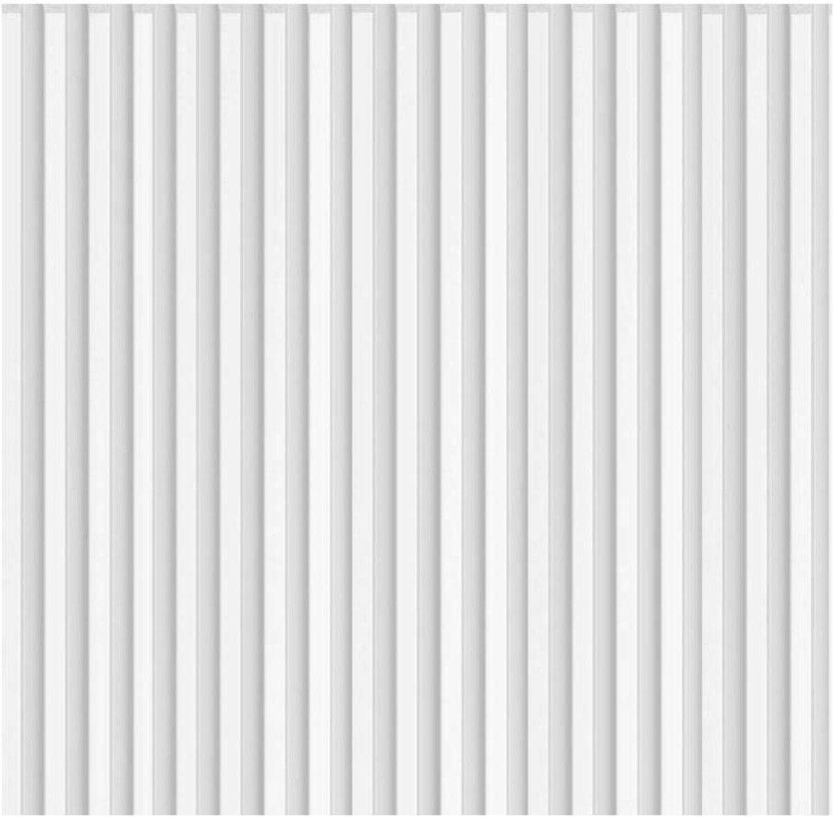 HIT Gotowe LAMELE Białe White Panele ścienne AGT S