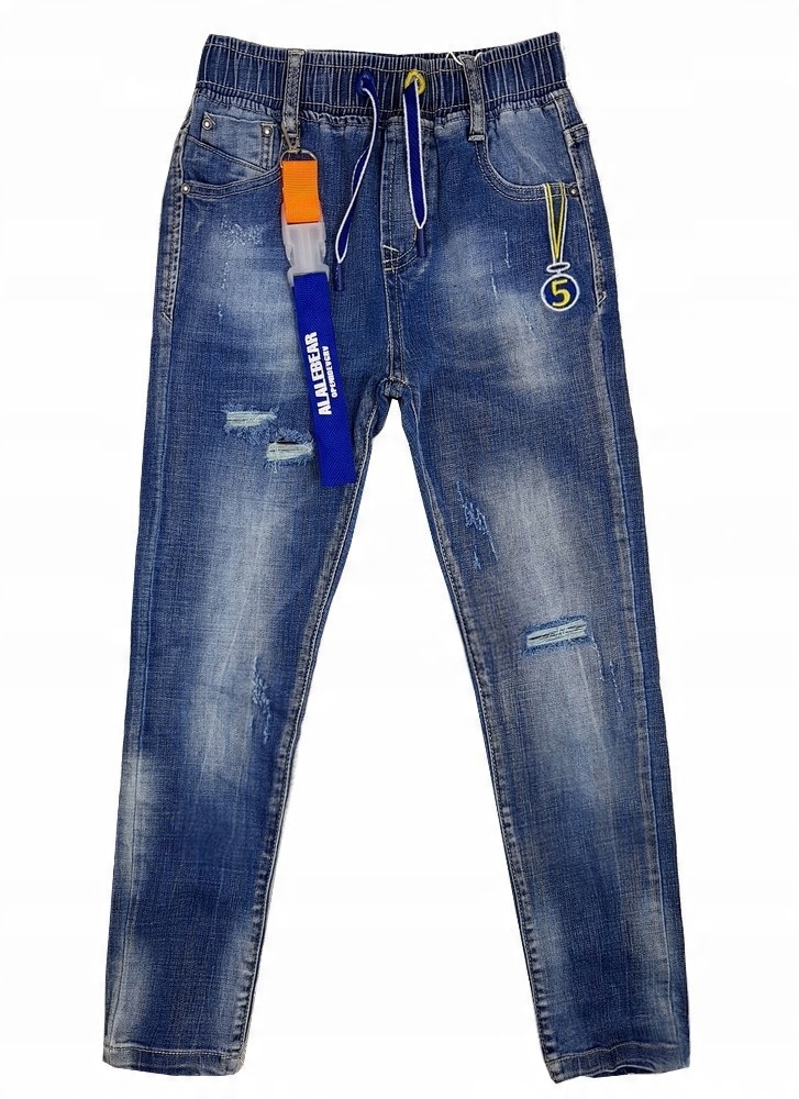 

Jeansy na gumce Barbel r 10 - 134/140 cm rurki