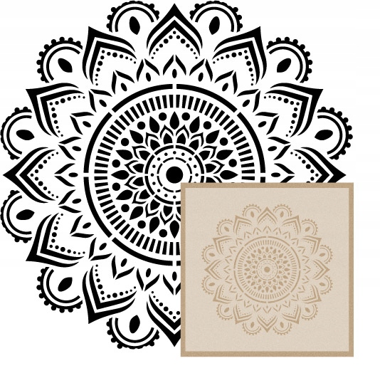 

Szablon Malarski Wielokrotny Mandala 10|55 cm