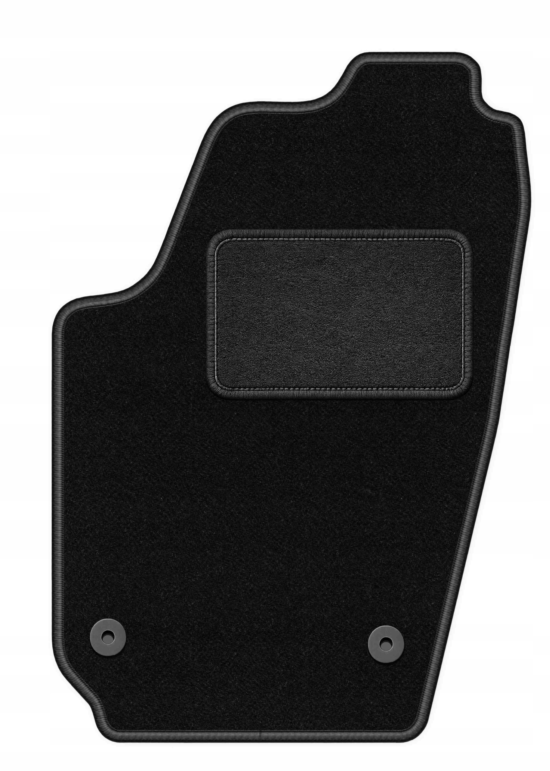 Dywanik welurowy kierowcy do Seat Ibiza III 6L 2002-2008 Lux czarny