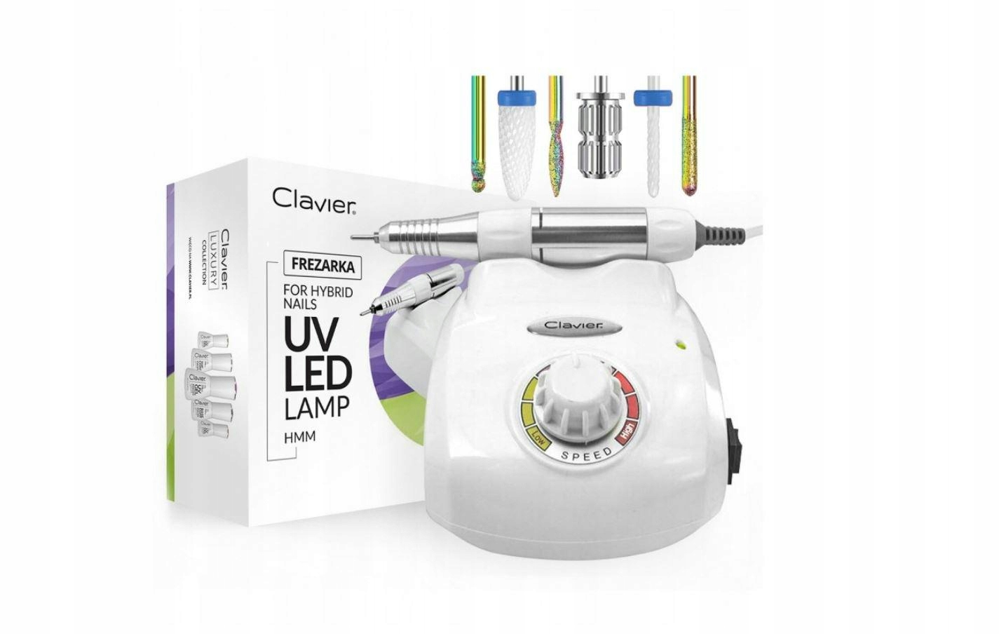 Clavier – profesionální bruska na nehty 65 W