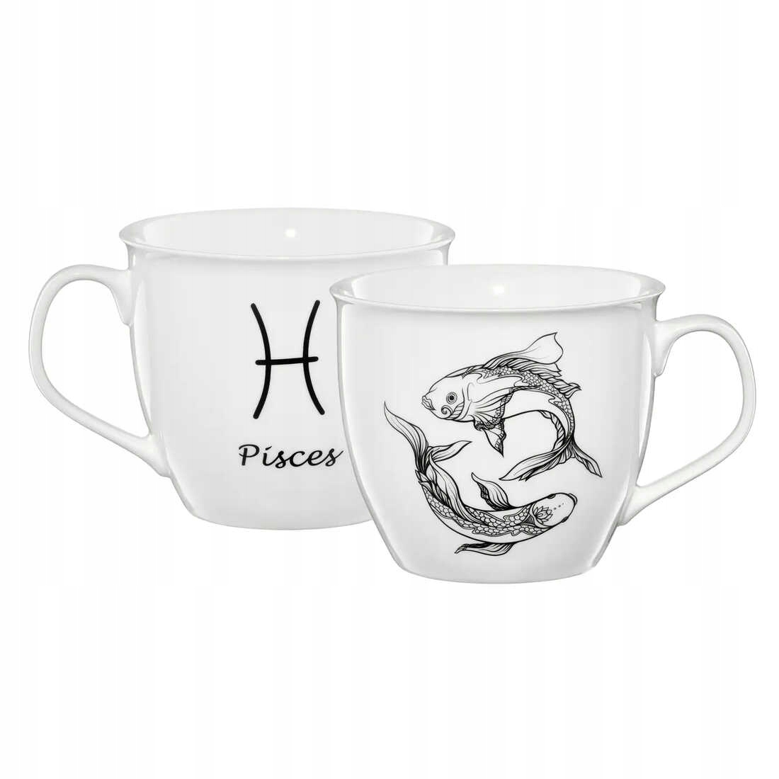 

Duży Kubek Znak Zodiaku Ryby Zodiac Ambition 550ML