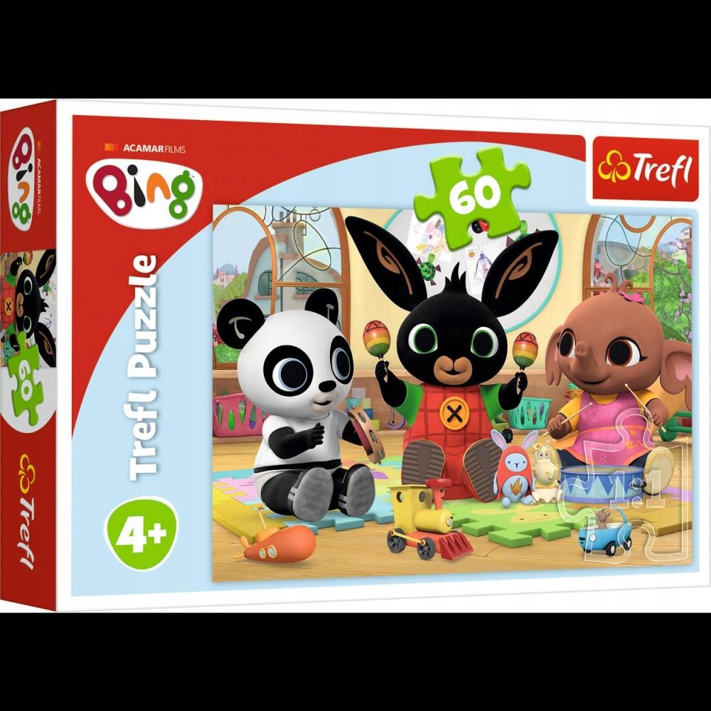 

Puzzle 60 W Rytmie Binga Trefl