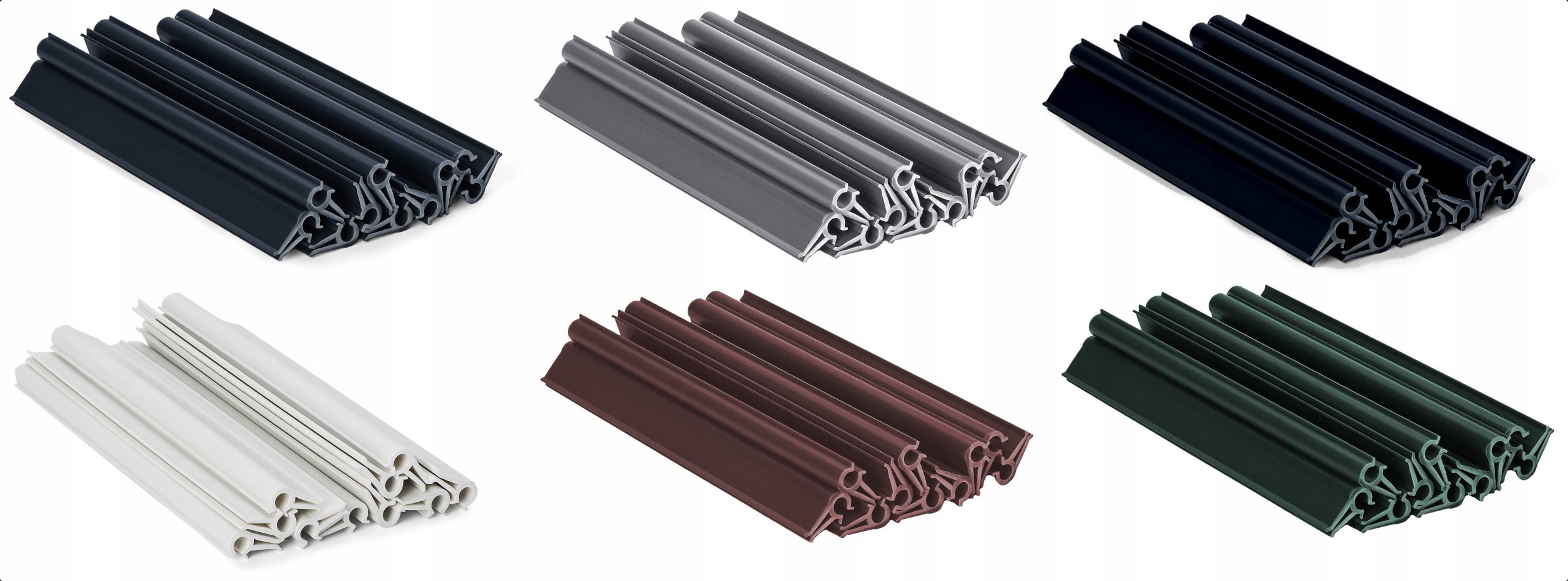 KLIPSY ZACZEPY DO TAŚMY OGRODZENIOWEJ ANTRACYT WDB Długość 0.19 m