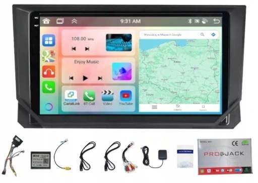 Rádio Navigácia Carplay Seat Ibiza V 2017-2023 Wifi Android 4GB 64GB