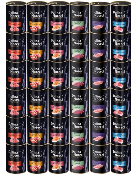 Dolina Noteci Premium MIX Smaków Karma Dla Kota Pakiet 36x400g