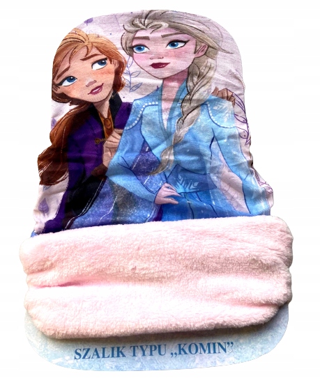 

Komin Dziecięcy Szalik Ciepły Elsa Frozen