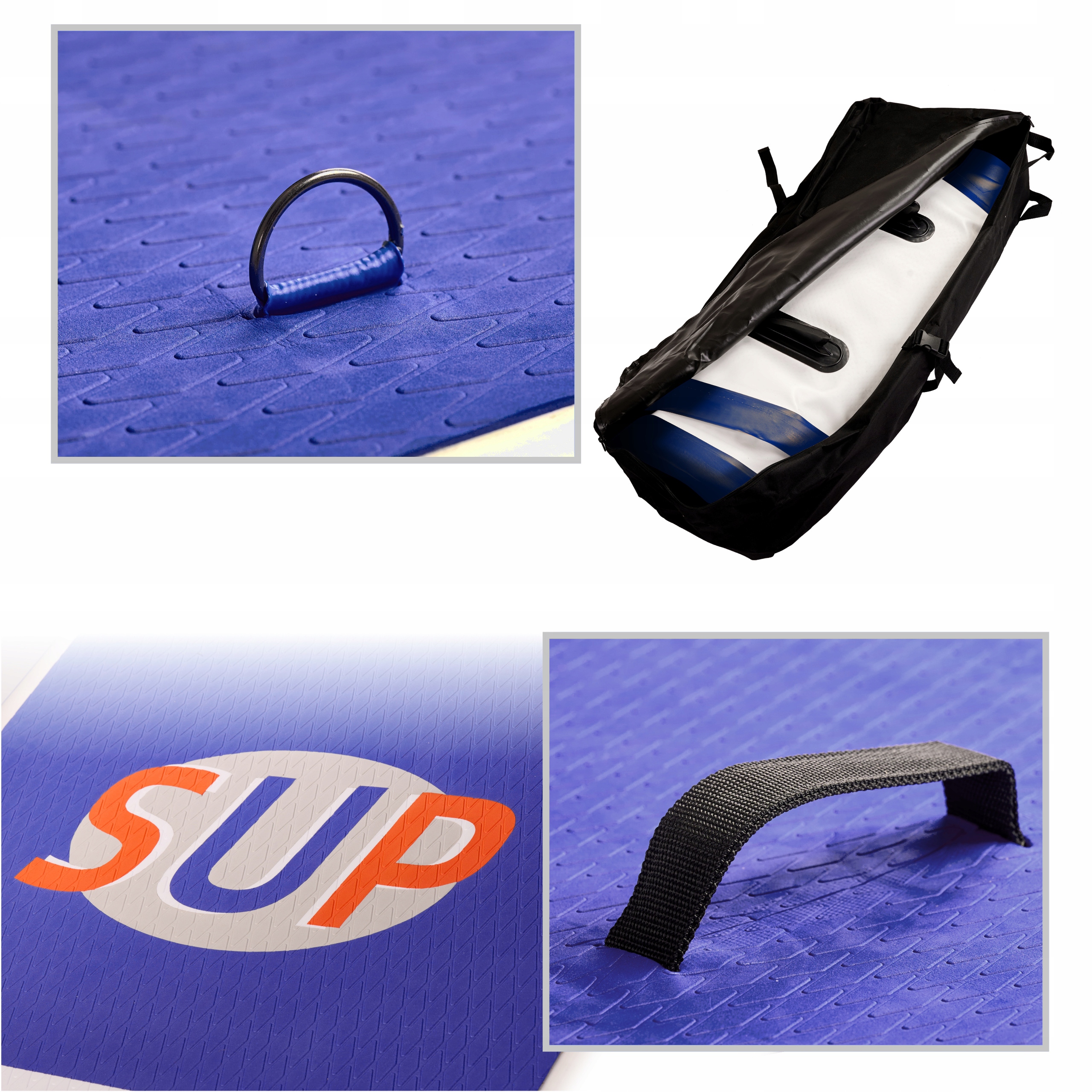 DESKA SUP DO PŁYWANIA POMPOWANA WIOSŁO POMPKA ZESTAW XL 320CM 130KG Marka Ikonka