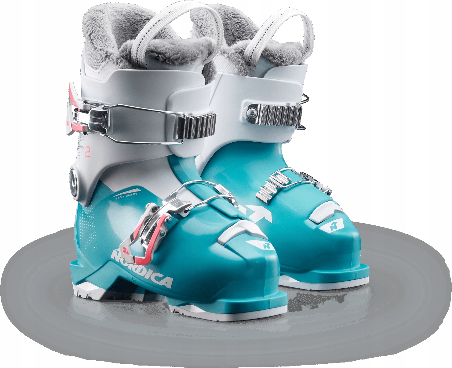 Buty narciarskie dziecięce Nordica Speedmachine J2 light blue/white/pink