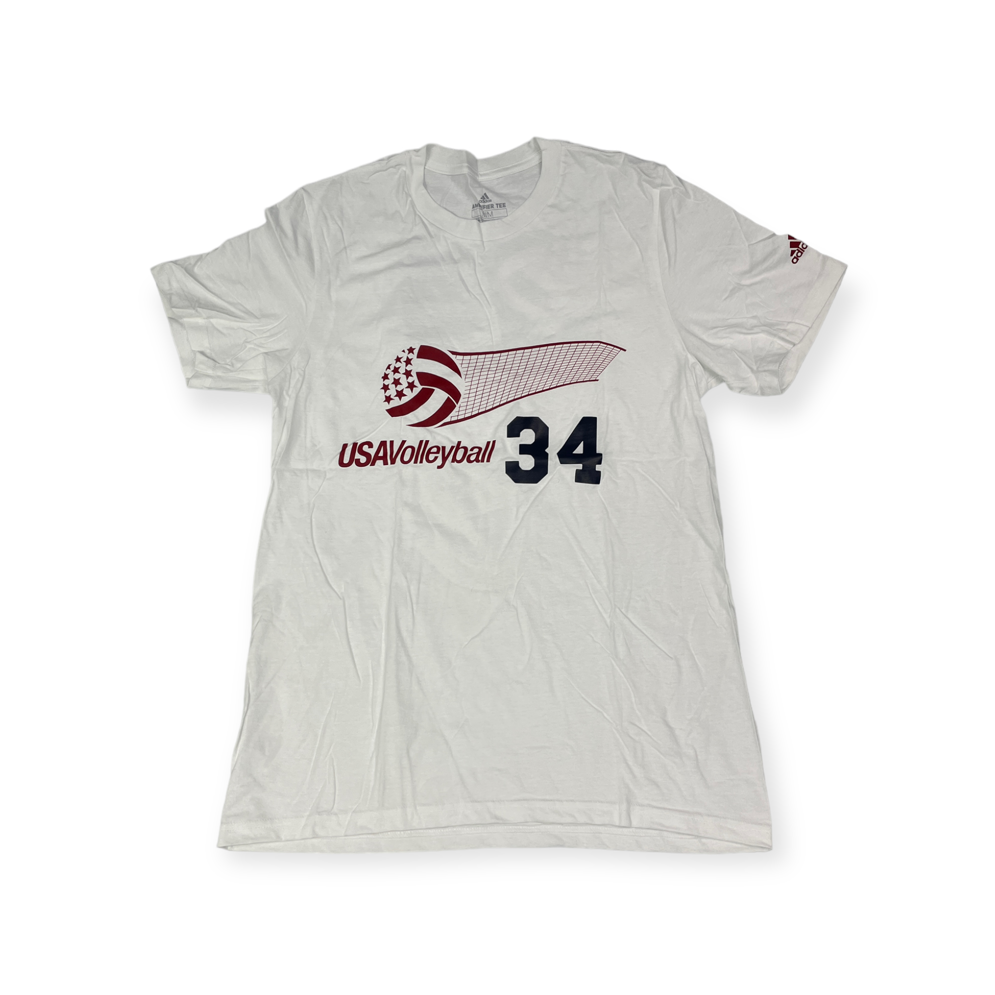 Koszulka męska biała ADIDAS VOLLEYBALL 34 M