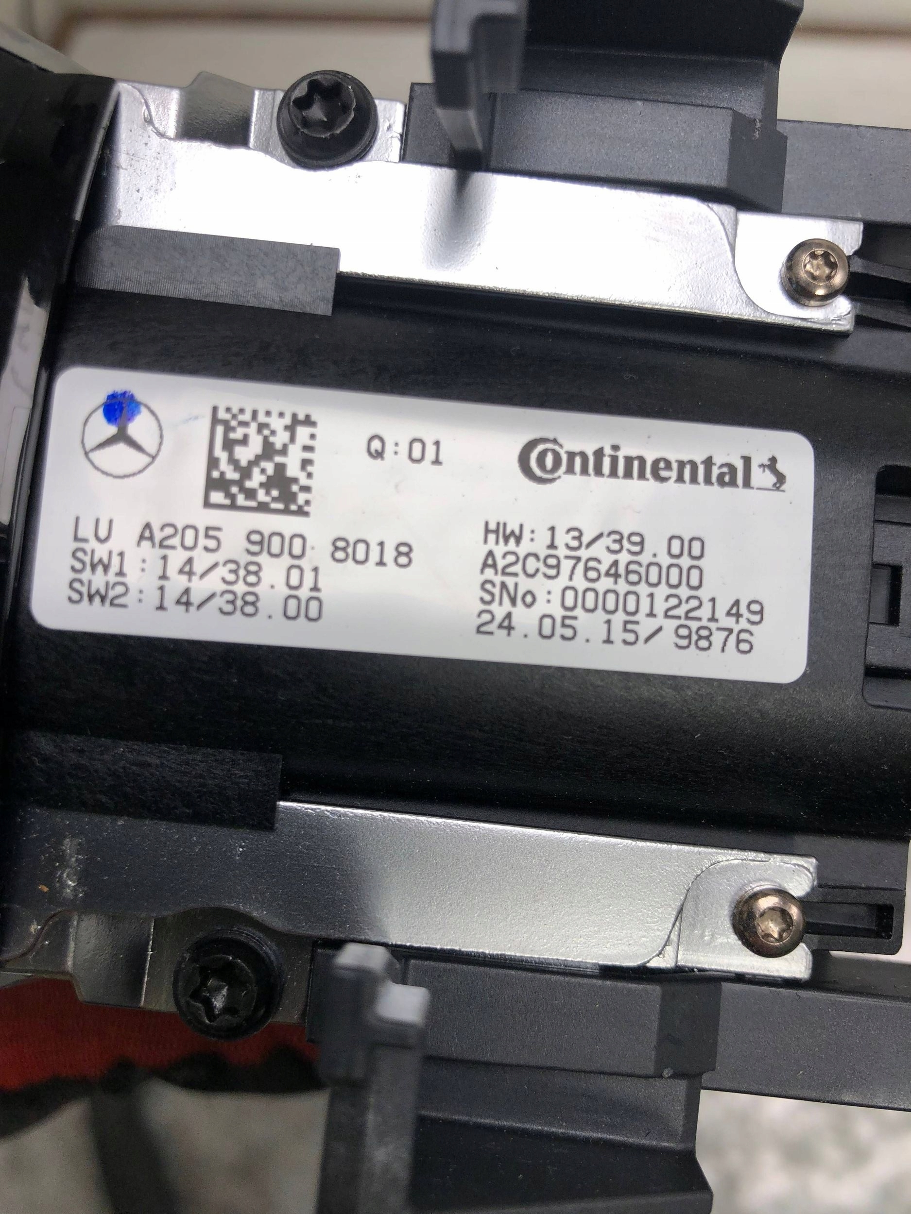 PANEL KONTROLER IDRIVE MERCEDES W205 A2059008018