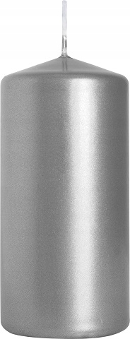 

Bispol Świeca Walec SW50/100-271 Srebrna