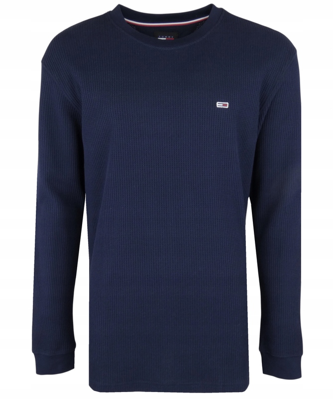 Tommy Jeans pánský dlouhý rukáv, tmavě modrý, L