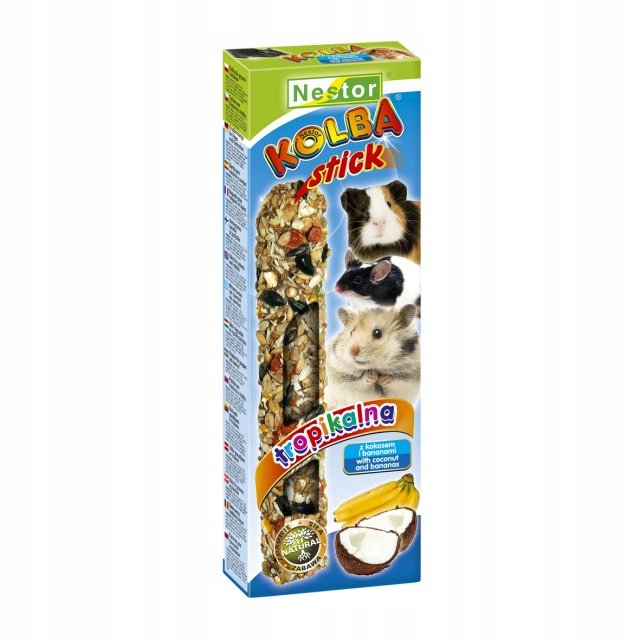 NESTOR Kolby dla gryzoni MIX SMAKÓW 10x 115g Marka Nestor