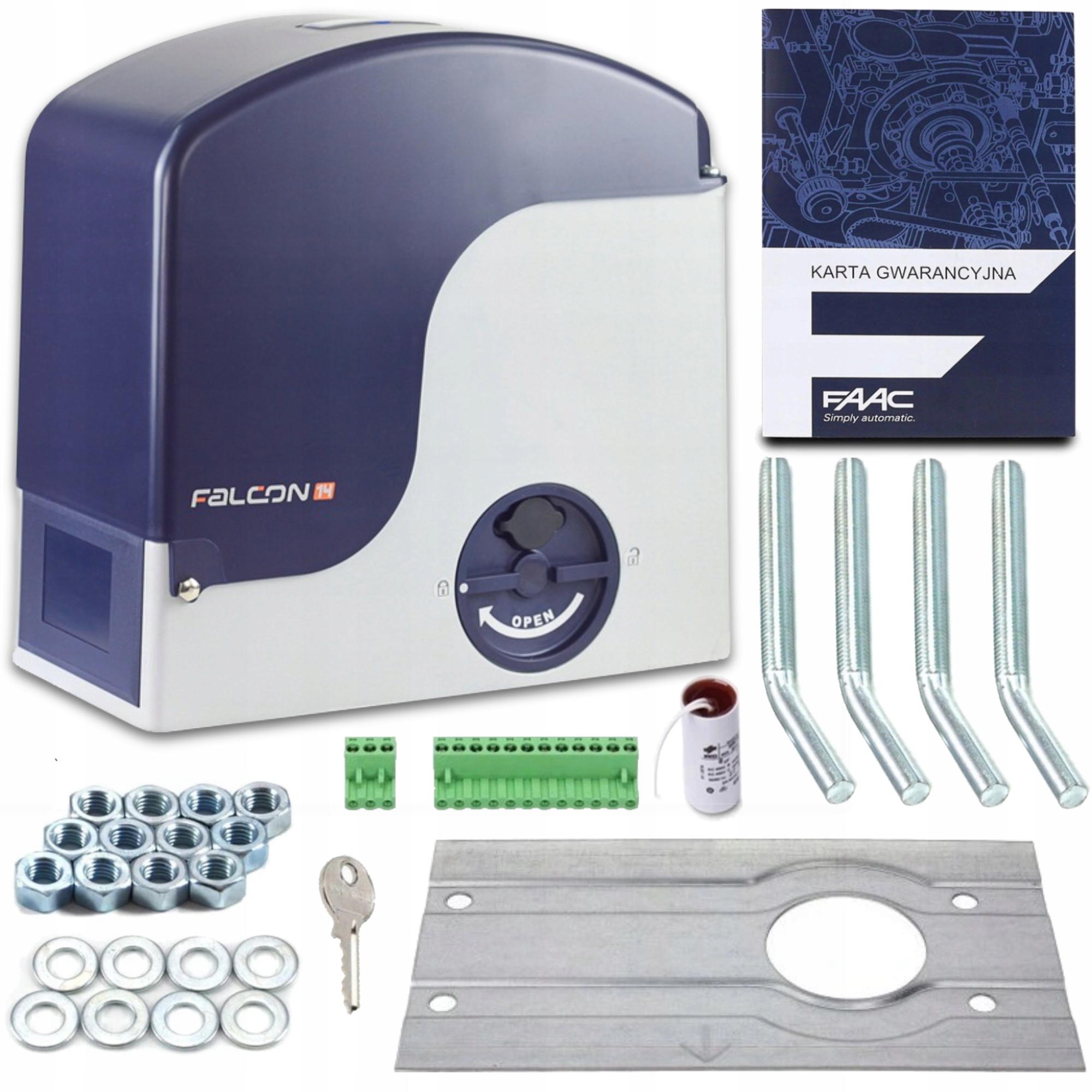 Genius Falcon M20 Pohon Pohonu Brány 2000 kg