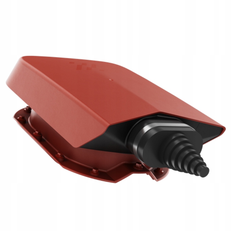 Solární střešní průchod solárních kabelů Trapez T18 Červený 3009