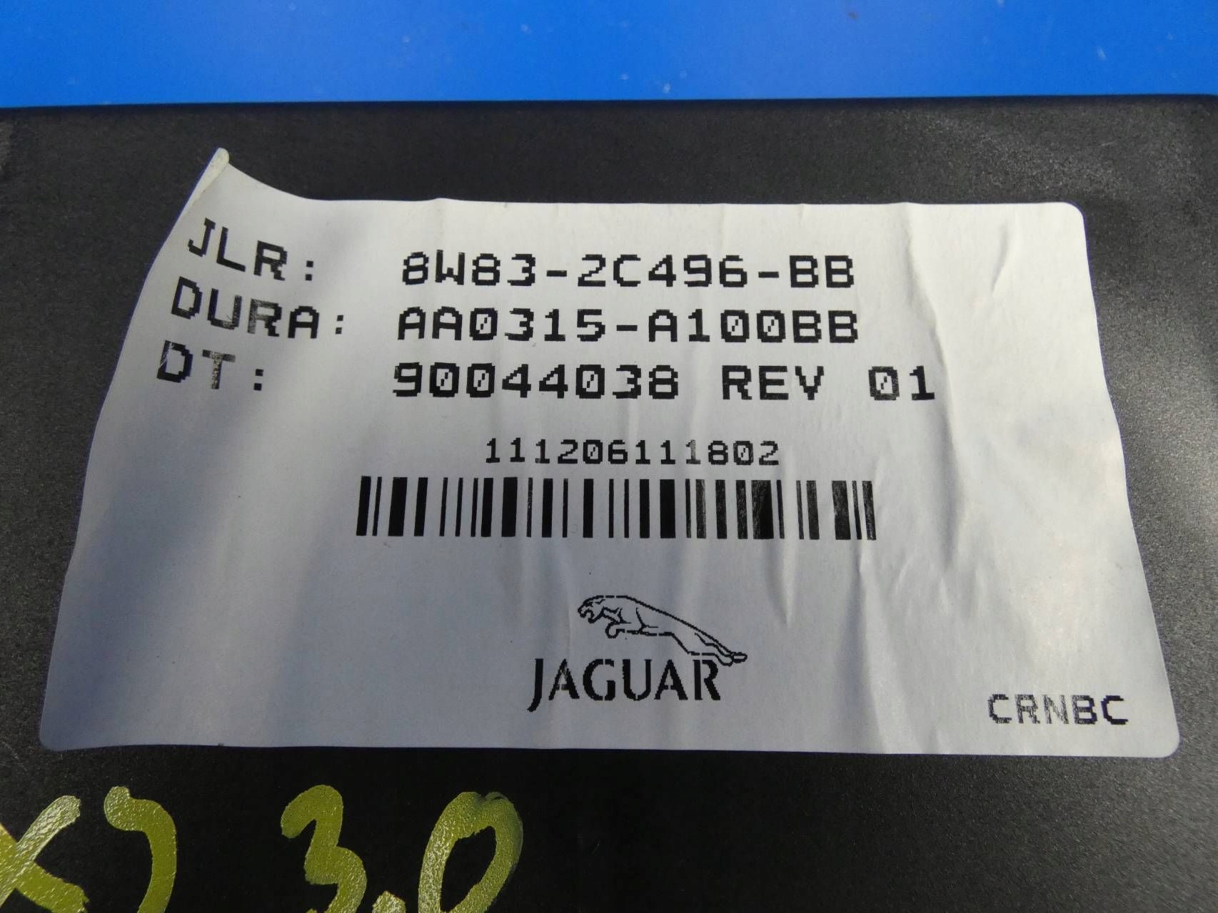 JAGUAR XJ X351 module control unit electric brake
