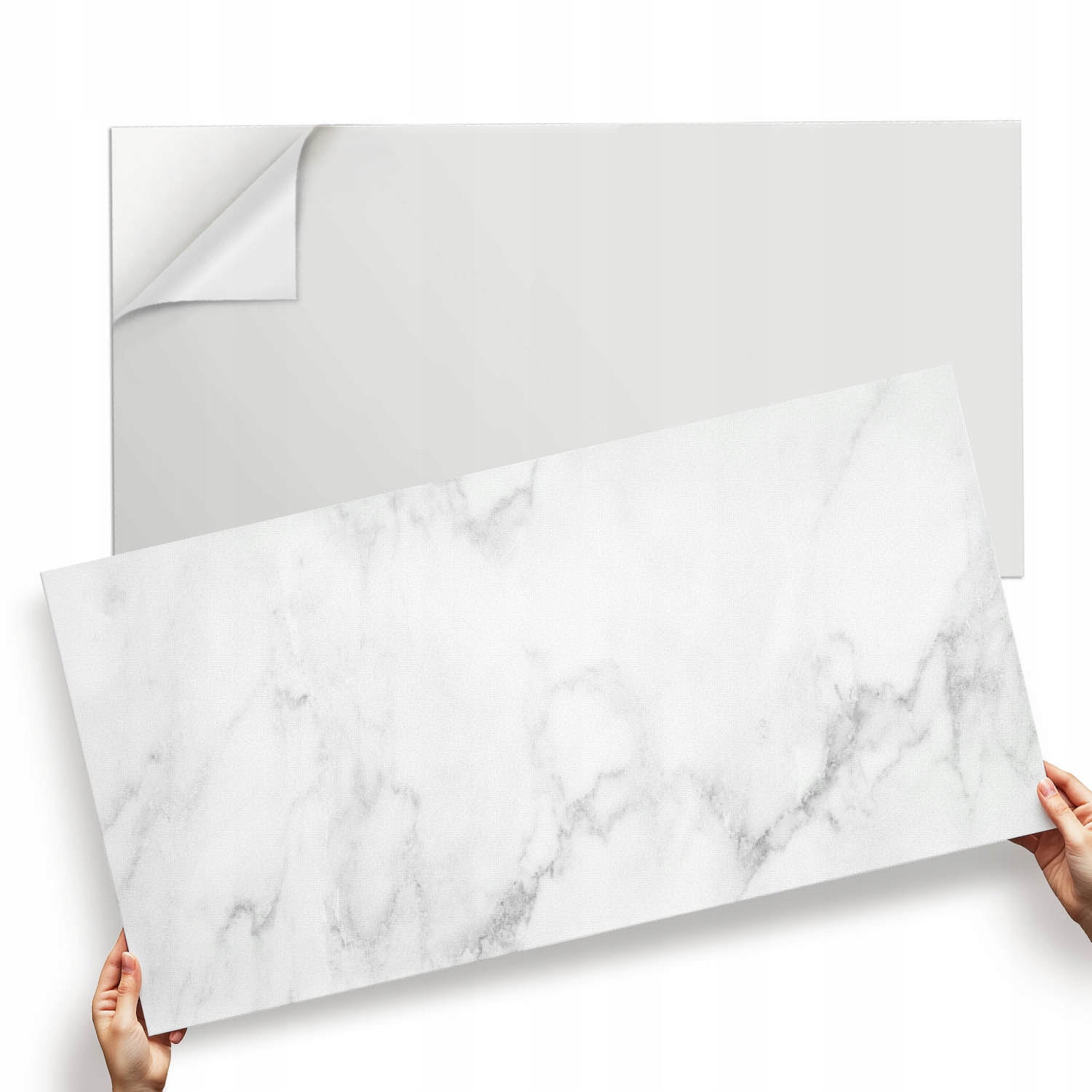 Samolepicí Pvc panel s motivem mramoru v elegantním stylu, 120 x 60 cm