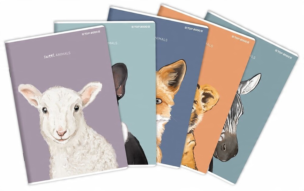 

Zeszyt Top 2000: A5, 32K Sweet Animal