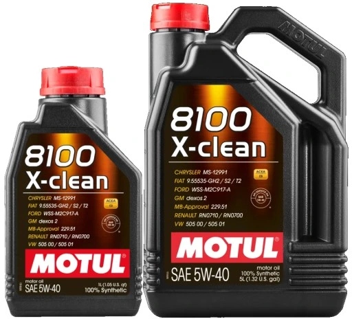 Motorový Olej Motul 8100 X-clean 5W-40 5+1L (6L)