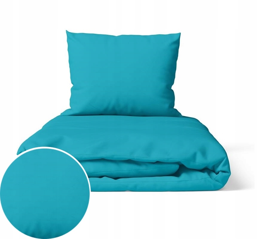 Hotelové Povlečení 140x200 cm Povlečení 70x80 Bavlna 100% Barva: Petrol