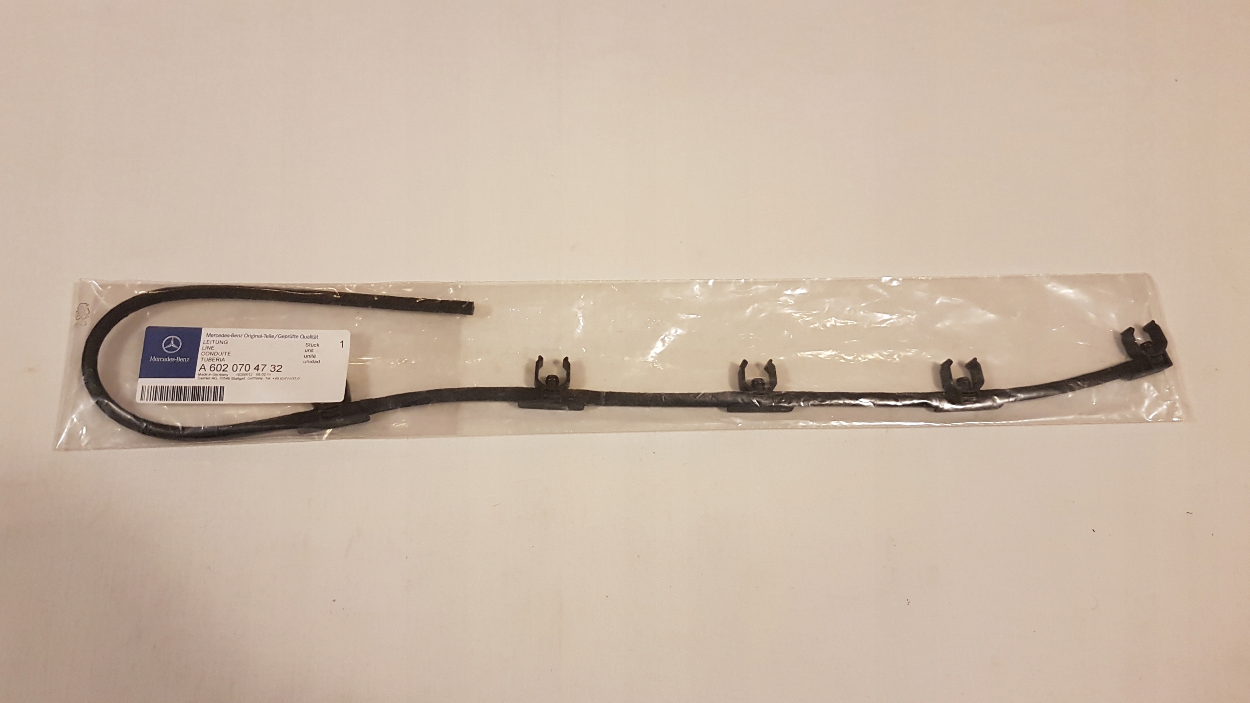 602 070 - Mercedes Sprinter кабель для перелива 6020704732