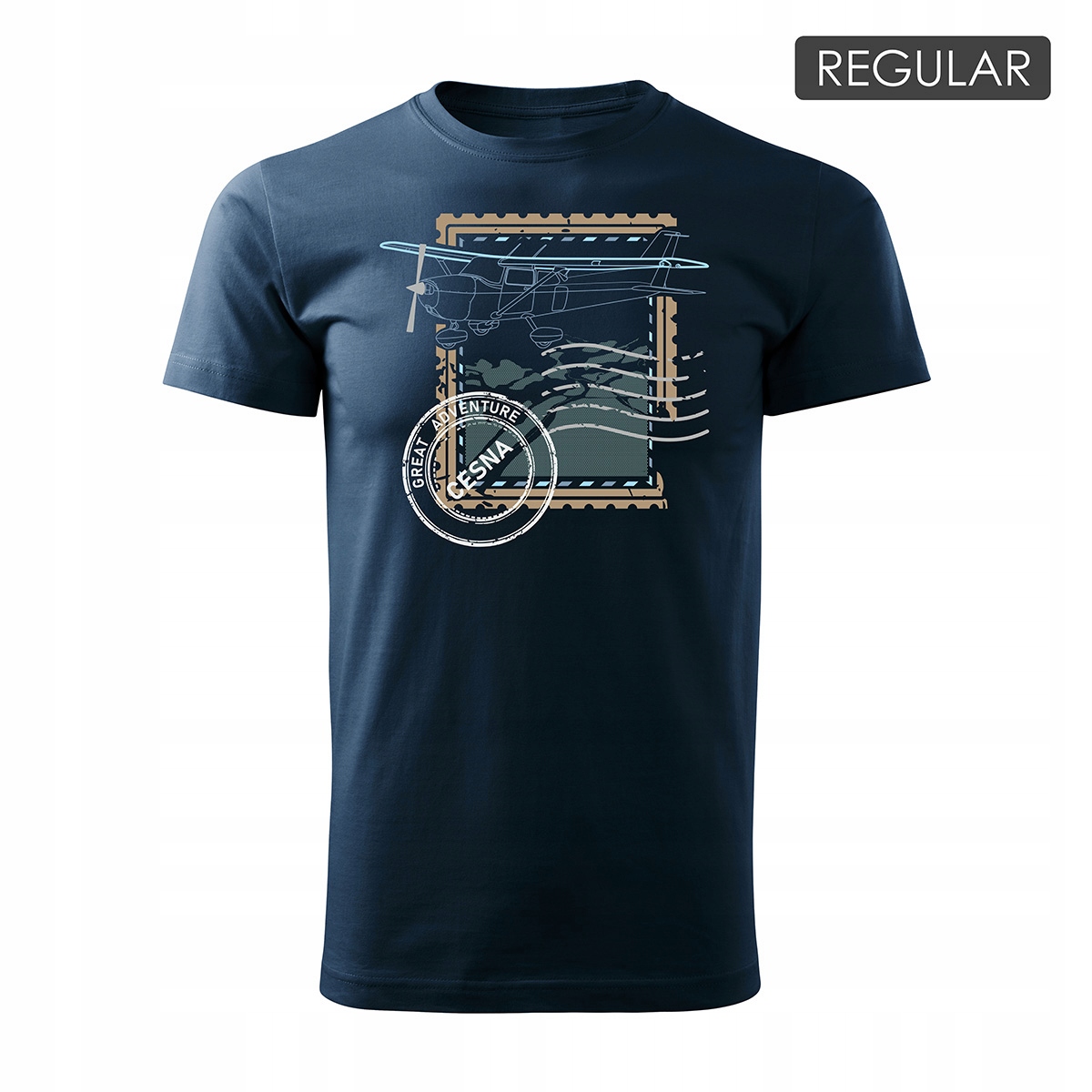 

Koszulka z samolotem dla pilota pilot Cesna 172