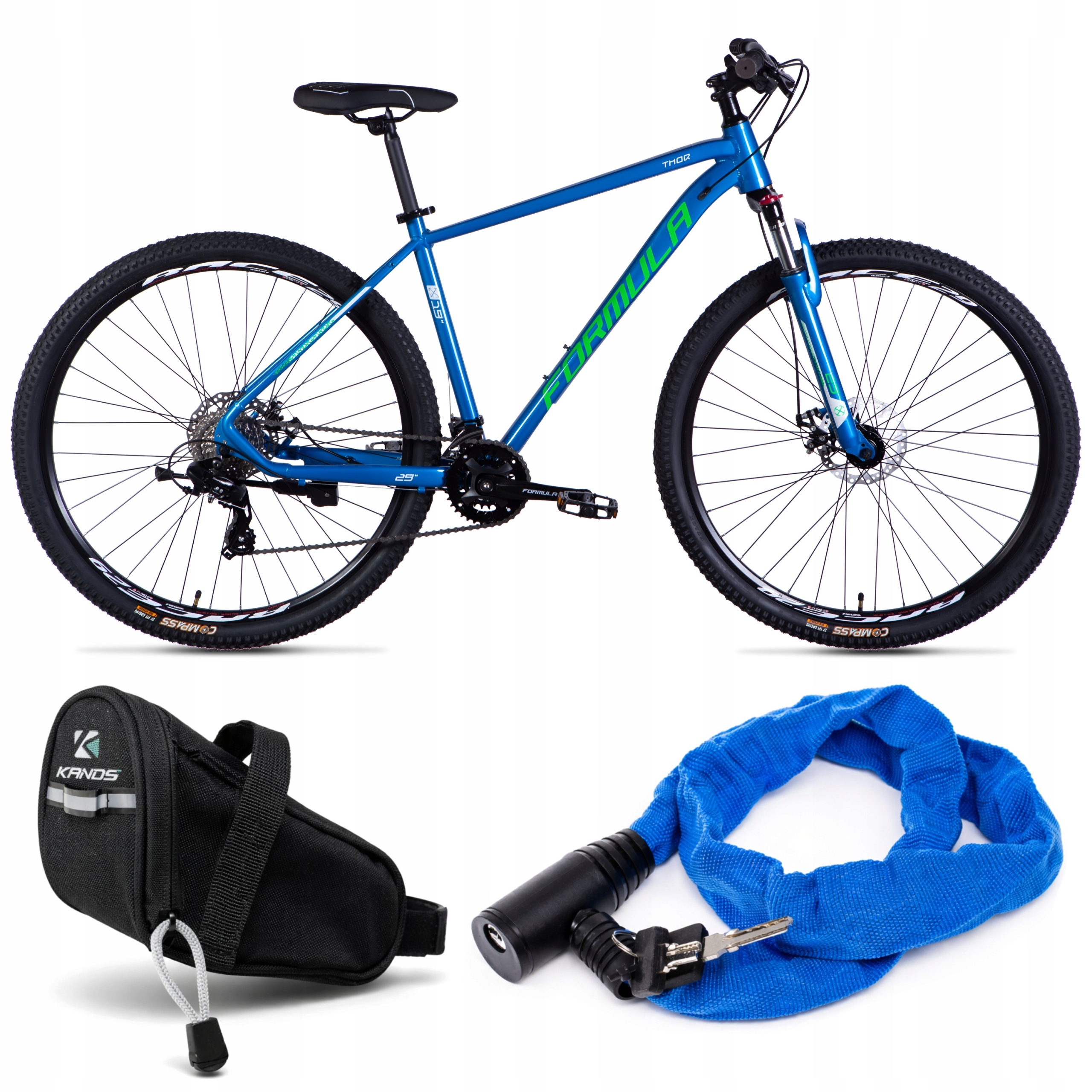 Rower górski DD kaseta Shimano 29" rama aluminium 19" 2xTARCZE Dodatki