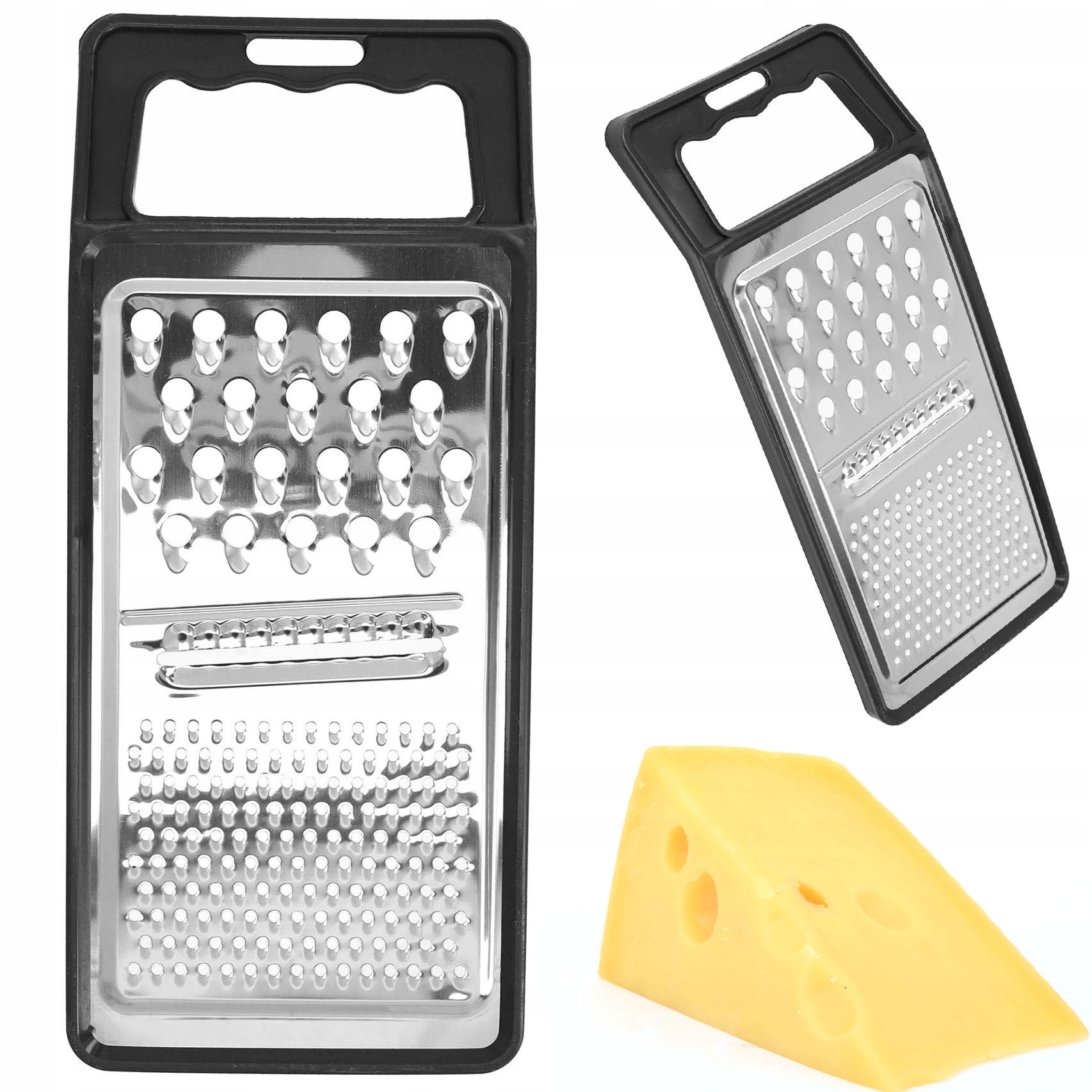 

Tarka do warzyw ręczna stalowa kuchenna czarna