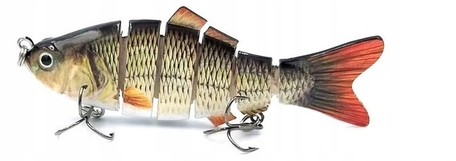 

Wobler łamany tonący Jerk Szczupak 10cm 19g 379