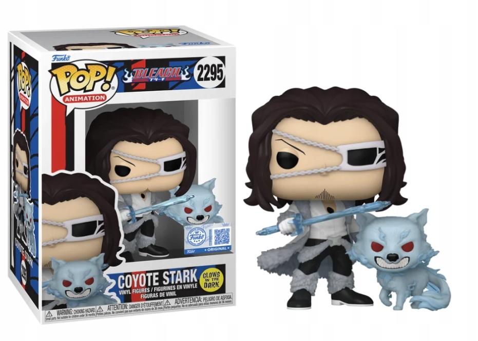 Funko Pop! Bleach Animation 2295 Coyote Stark GitD